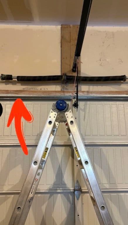 Two Broken Garage Door Springs Replaced in Utah County image