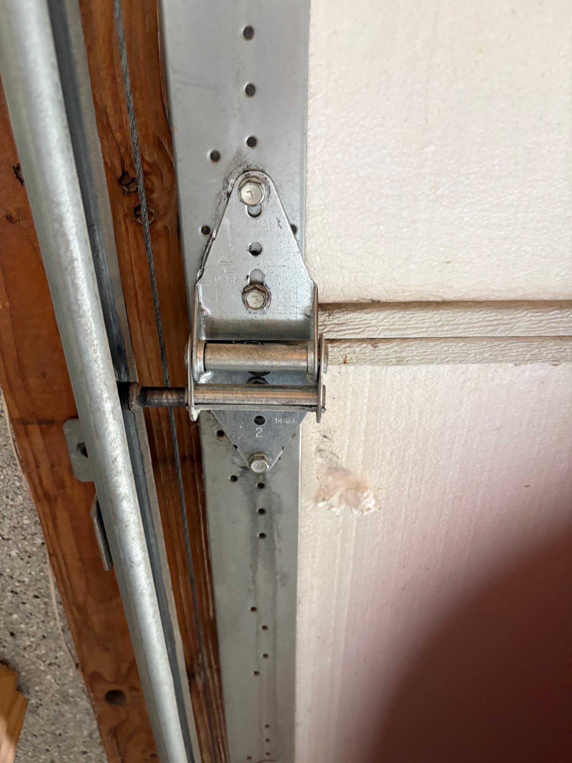 Gallery photos for Garage Door Hinge Replacement in Provo: Image #1