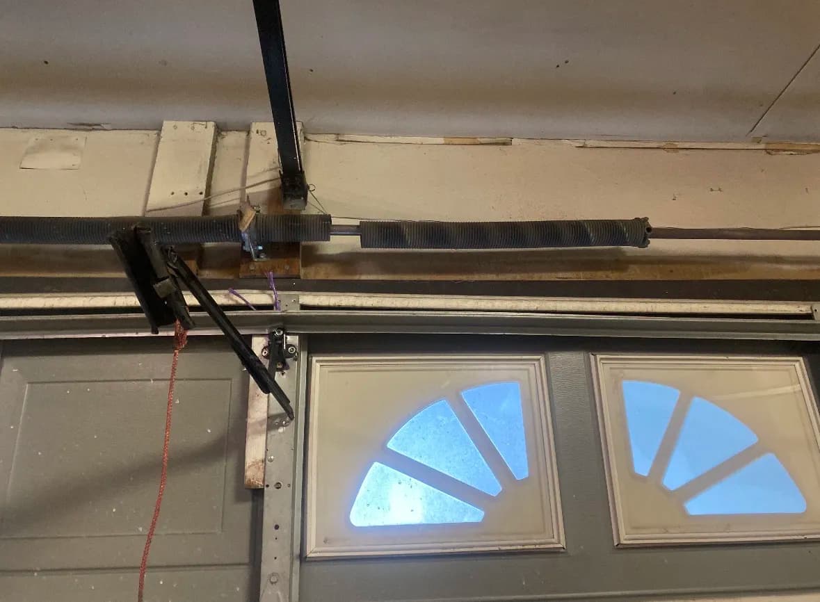 Gallery photos for Broken Garage Door Spring Replacement in West Valley Utah: Image #1