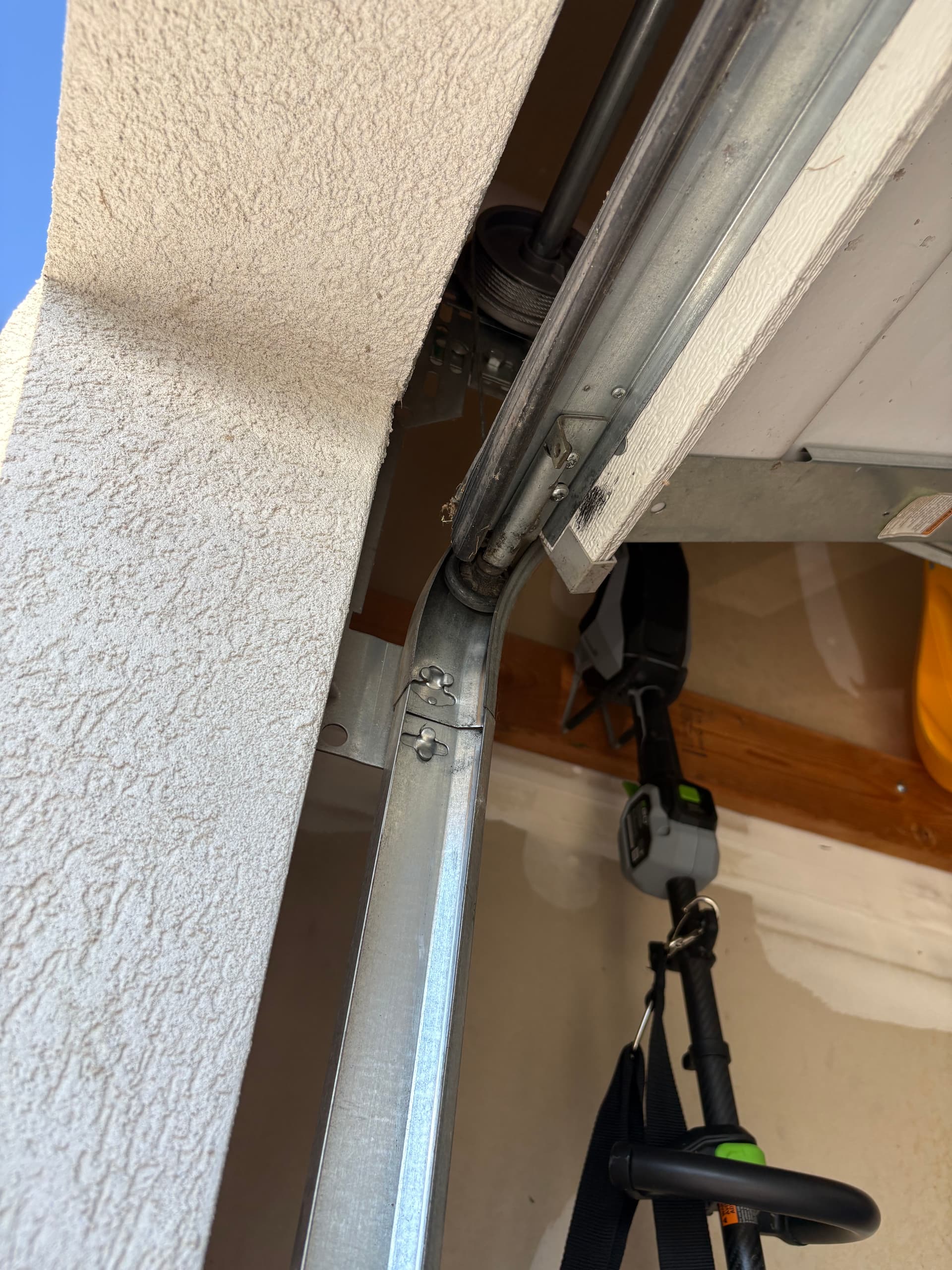 Garage Door Off Track? Here's How We Fixed It image