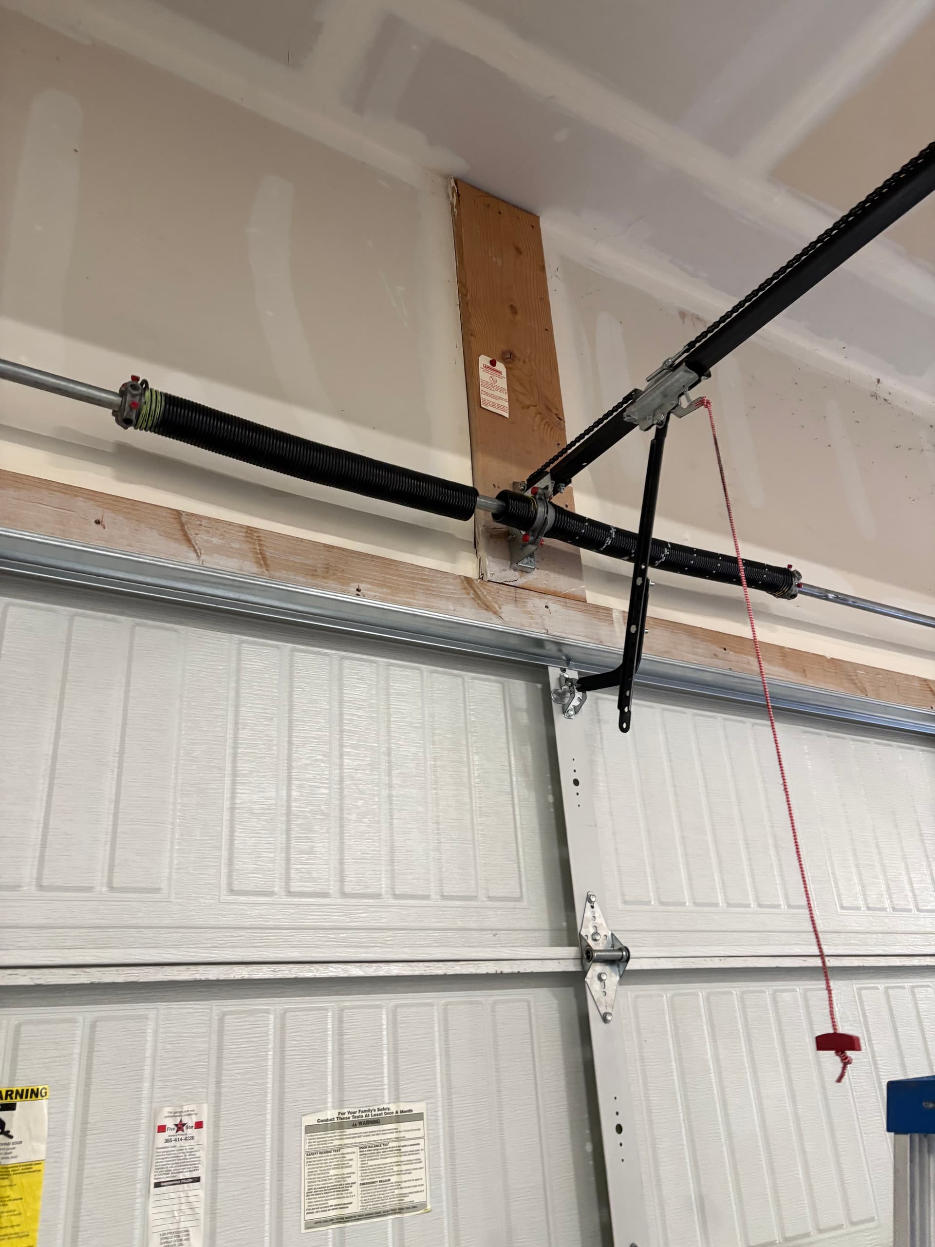Gallery photos for Broken Torsion Spring Replacement in Vineyard Utah: Image #4