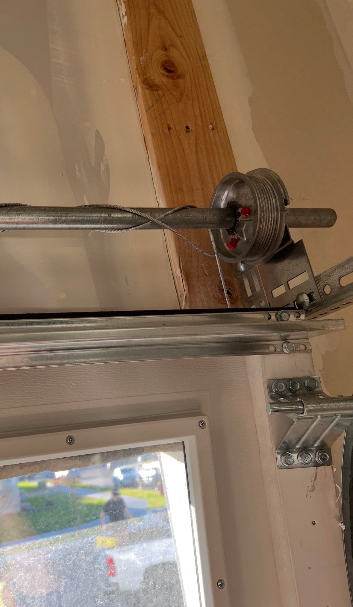 Broken Garage Door Cable Repair in Orem image