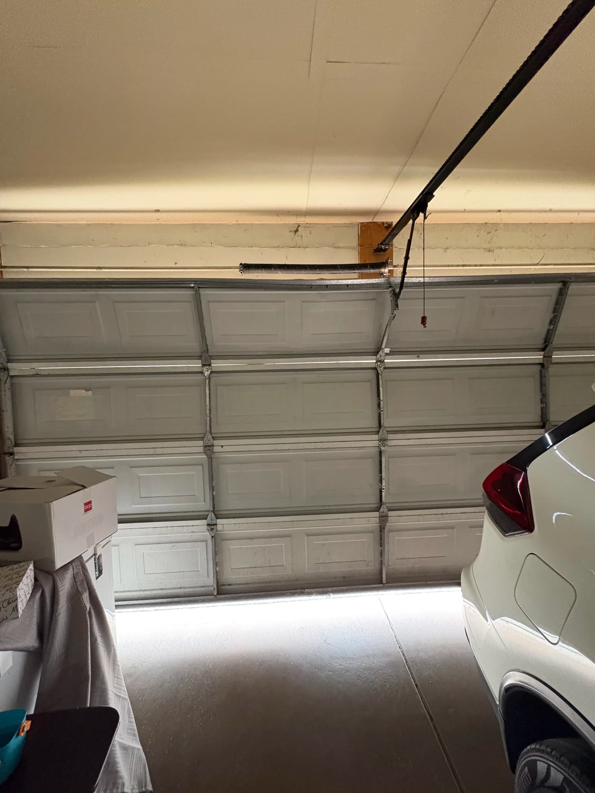 Gallery photos for Broken Garage Door Bracket Repair in Salt Lake City: Image #1