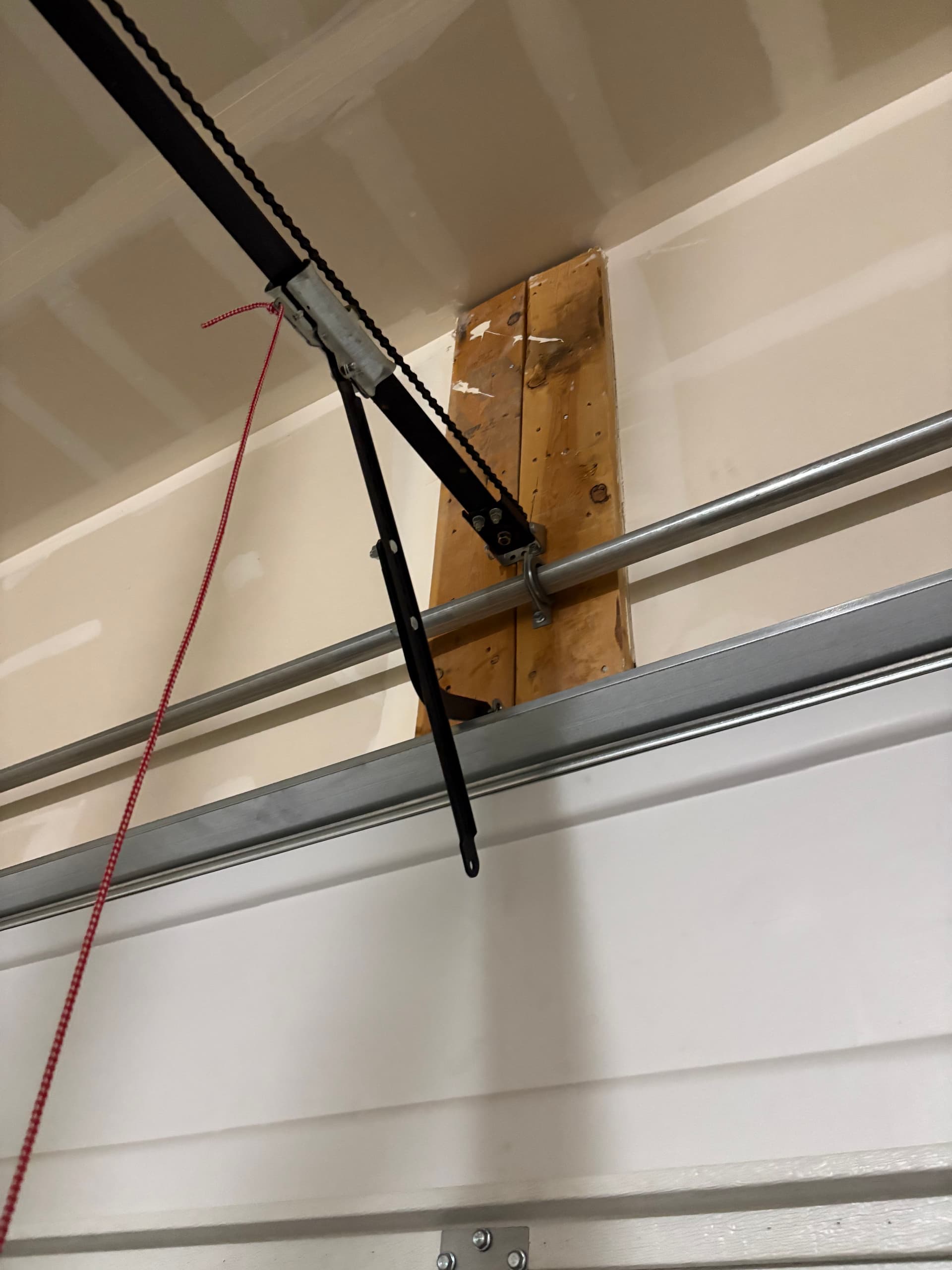 Gallery photos for Worn Torsion Spring Replaced and Back to Smooth Operation: Image #1