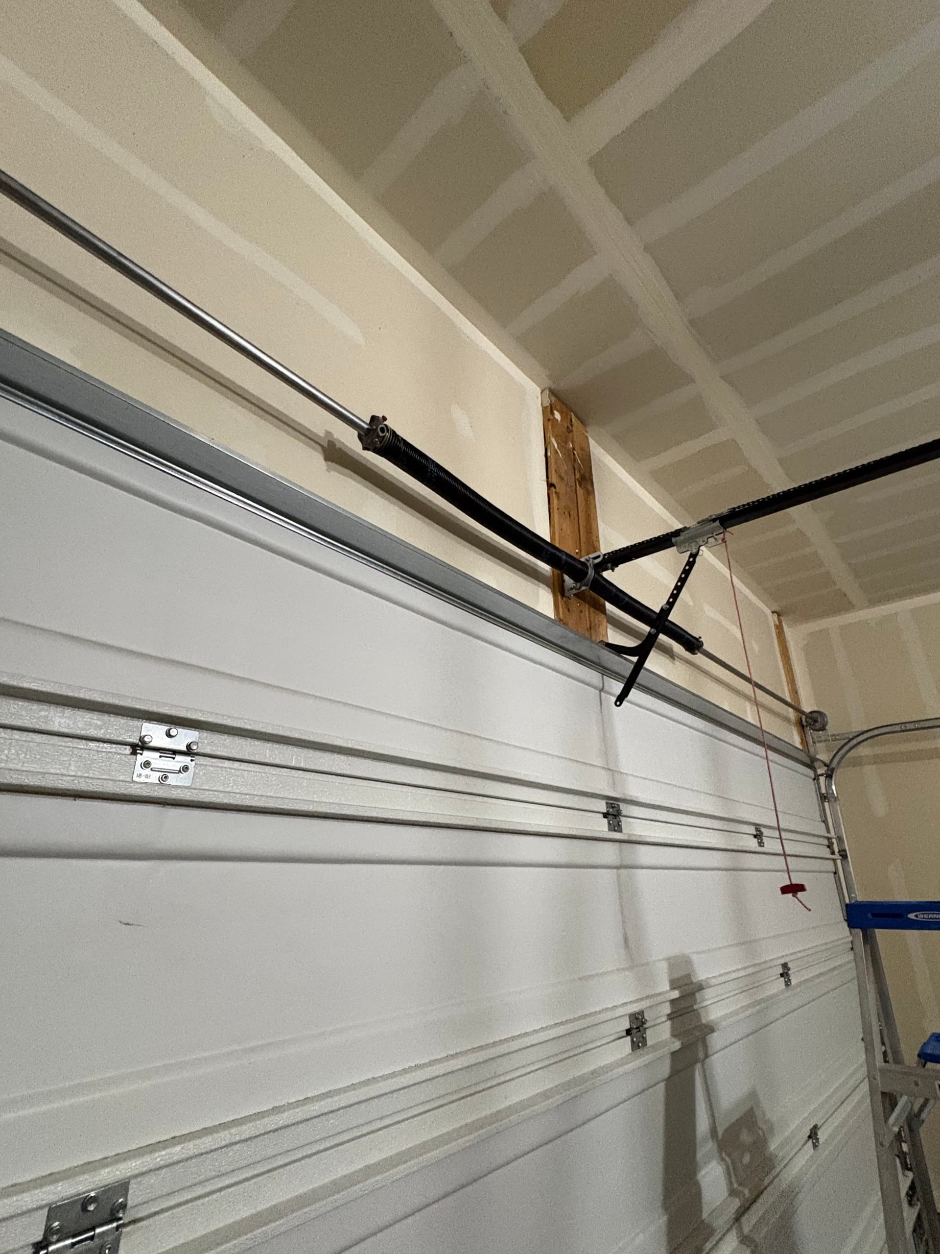 Gallery photos for Worn Torsion Spring Replaced and Back to Smooth Operation: Image #5